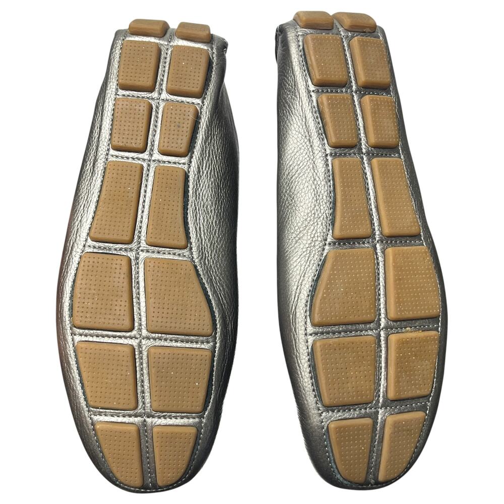 Cole Haan Womens Tassel Loafers 11B Pewter Pod Sole Driving Leather Moc D34980 - Picture 2 of 7